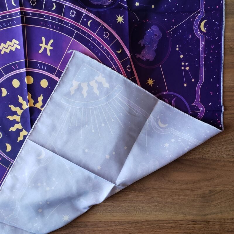Toalha Para Leitura De Cartas de Tarot – Brilho da Lua