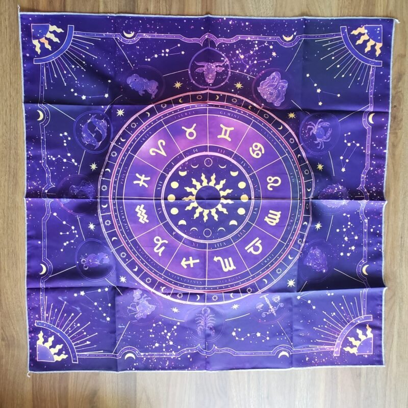 Toalha Para Leitura De Cartas de Tarot – Brilho da Lua