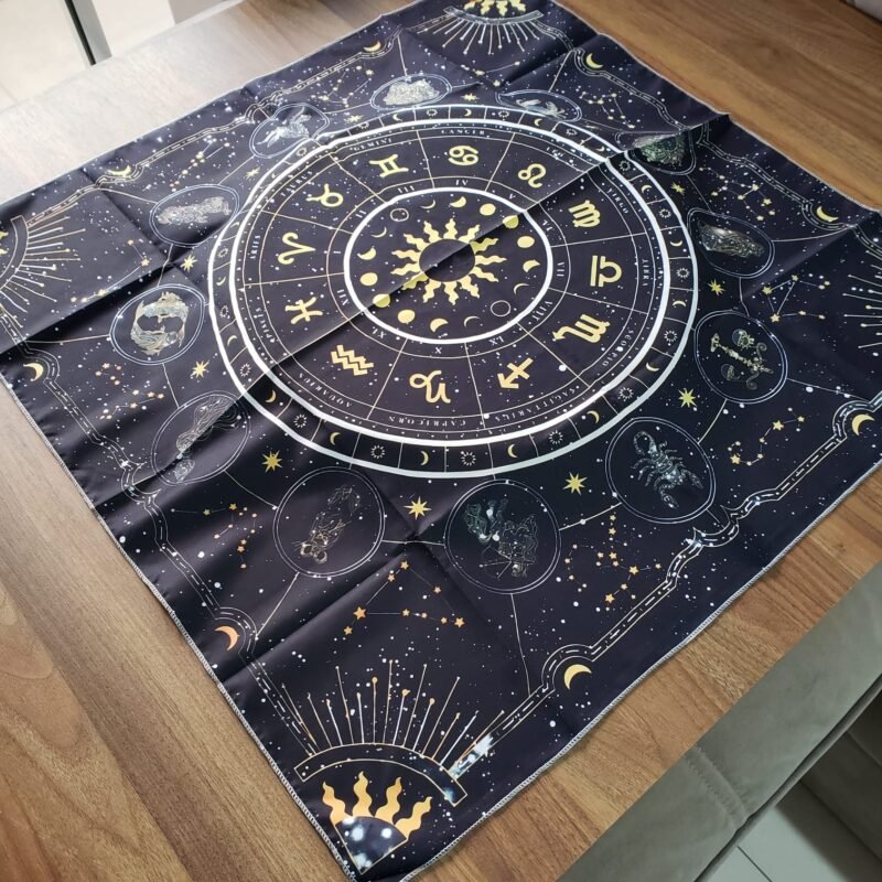Toalha Para Leitura De Cartas de Tarot – Brilho da Lua