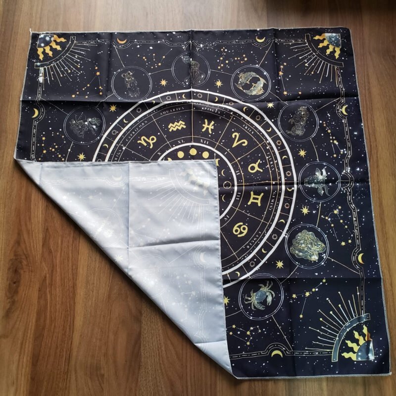 Toalha Para Leitura De Cartas de Tarot – Brilho da Lua